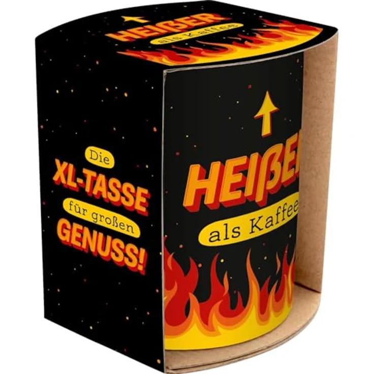 XL Tasse Becher Tee Kaffeetasse 60cl Geschenk Sheepworld HEISSER 74133 – Bild 6