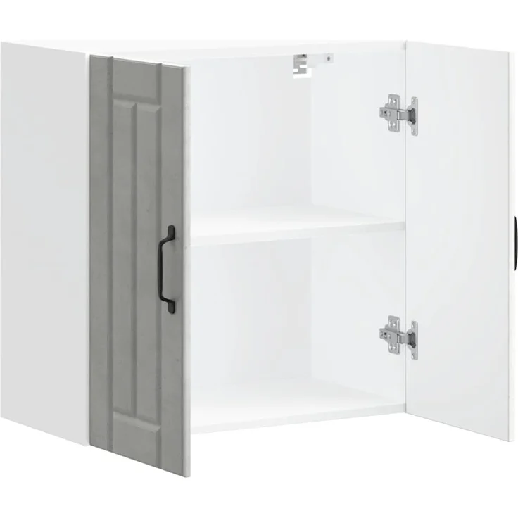 vidaXL Küchen-Hängeschrank Lucca Betongrau Holzwerkstoff 853821 – Bild 5