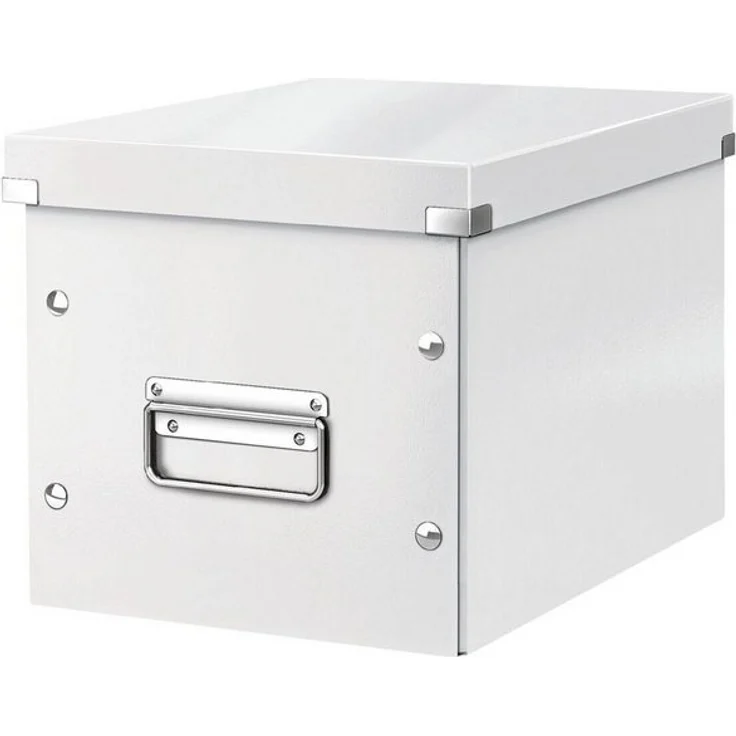 Leitz Archivbox Click & Store Cube M Hartpappe weiß – Bild 2