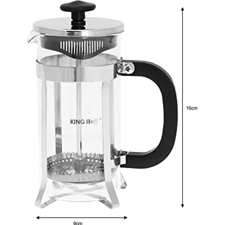Kinghoff Kinghoff Tee-Ei French Press 350ml KH4836 – Bild 4