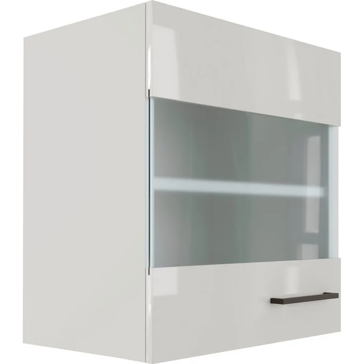 Flex-Well Glashängeschrank Lund (B x H x T) 50 x 89 x 32 cm, mit viel Stauraum – Bild 5