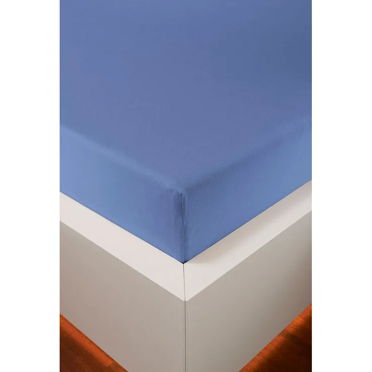 bellana Spannbettlaken Melone-Topper in Gr. 90x200, 140x200 oder 180x200 cm, für Topper, Mako-Jersey, Gummizug: rundum, (1 Stück), Baumwolle, Matratzen bis 10 cm Höhe, Bettlaken, Spannbetttuch, Laken