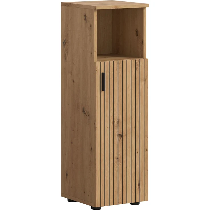 Badschrank B/H/T: 30x95x30 cm in Artisan Oak Nachbildung und -- – Bild 1