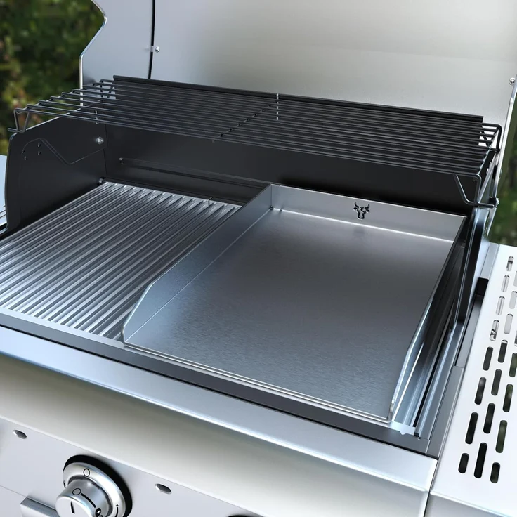 tuning-art Grillplatte EPL-15 Plancha Grillplatte passend für Burnhard Big Fred Gasgrills – Bild 6
