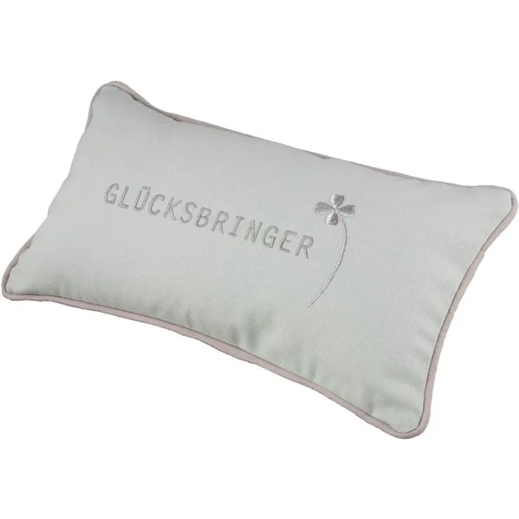 Kissen GLÜCKSBRINGER (LB 33x17 cm)