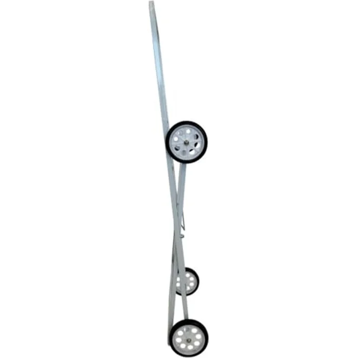 abc HOME Wäschekorb Wäschekorbwagen, Ablagefläche, Klappbar, Weiß, Metall, 92 cm H – Bild 5