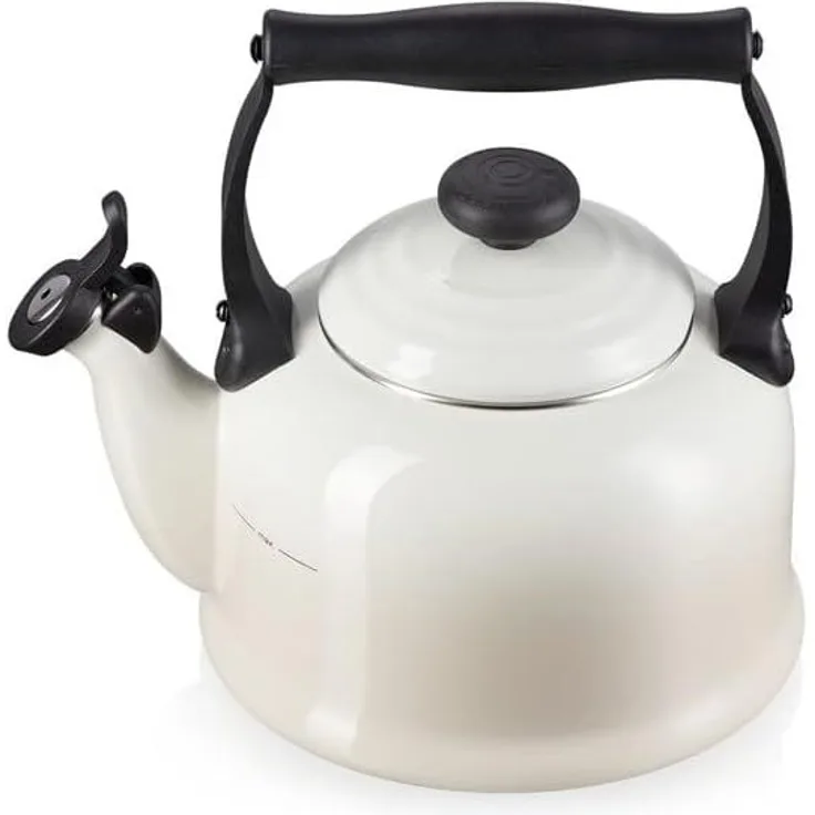 Le Creuset Wasserkessel Tradition Meringue - Creme/Beige