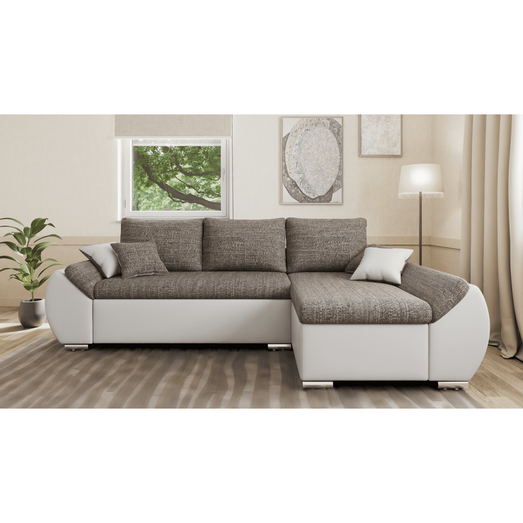 Ecksofa Auro von Jan-Art mit Schlaffunktion | verschiedene Farben erhältlich