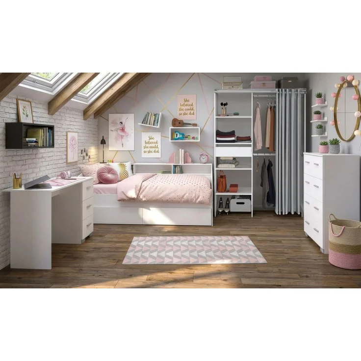 Parisot Kinderzimmer und Jugendzimmer Sleep in weiß Set 4-tlg. – Bild 2
