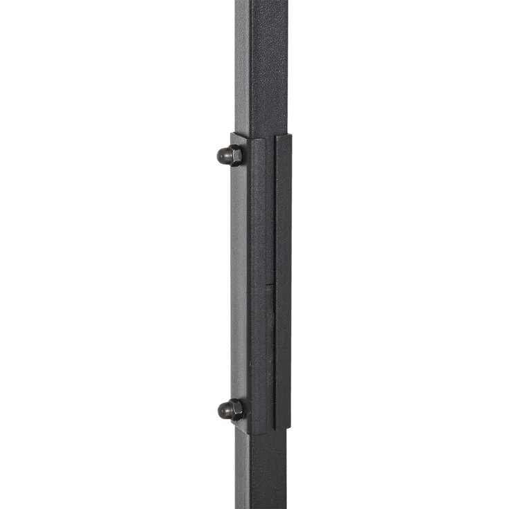 Faumrta Garderobenständer mit Bank Kleiderständer Schuhregal Metall 2 Schuhablagen Sitzfläche 72,5x35x180cm für Flur & Eingangsbereich725CM*35CM*180CMSchwarzMetall – Bild 8