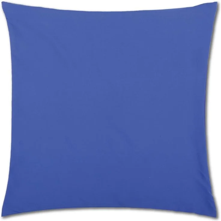 Kissenhülle Dekokissen Kissenbezug Microfaser - viele Größen und Farben Blau Ø 40 cm – Bild 5