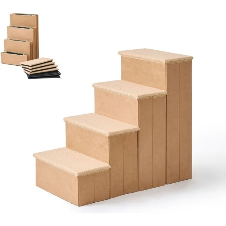 Relaxdays Faltbare Hundetreppe mit Stauraum – Bild 10