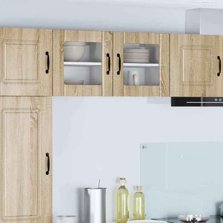 Hängeschrank, Küchenschrank Sonoma-Eiche 40 x 31 x 40 cm Holzwerkstoff – Bild 2