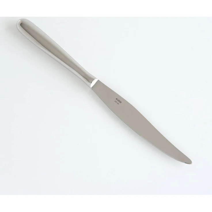 Alessi Caccia Tafelmesser Monoblock 6 Stück Edelstahl glänzend poliert – Bild 2