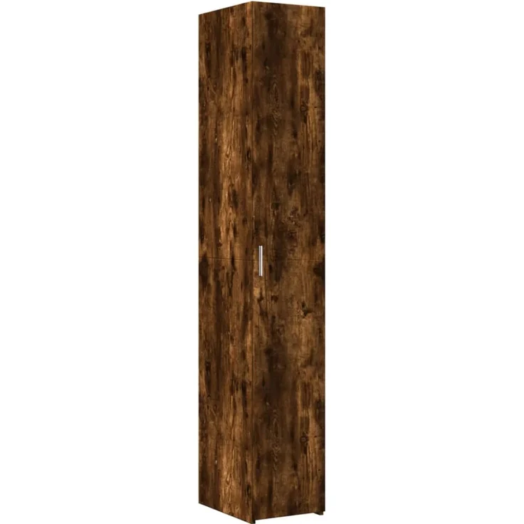 vidaXL Hochschrank Schmal Räuchereiche 30x42,5x225 cm Holzwerkstoff 3281263 – Bild 6