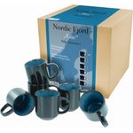 Nordic Fjord Blue, Kaffeebecher 6-tlg (mo)