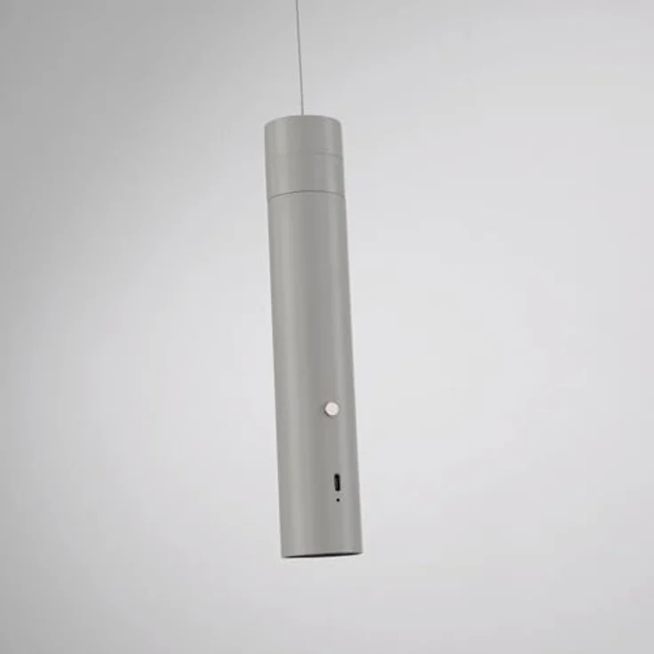 Just Light Pendelleuchte Attach, LED Akku-Pendelleuchte mit USB, 300 lm, verstellbar in Weiß – Bild 7