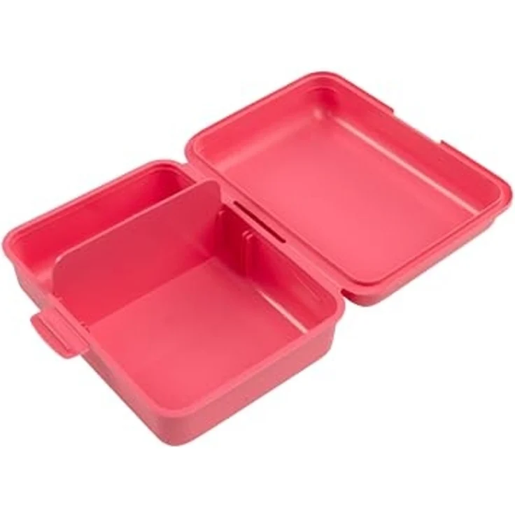 United Labels® Lunchbox Bibi & Tina Brotdose Pferde Lunchbox Butterbrotdose mit Trennwand, Kunststoff (PP) – Bild 5
