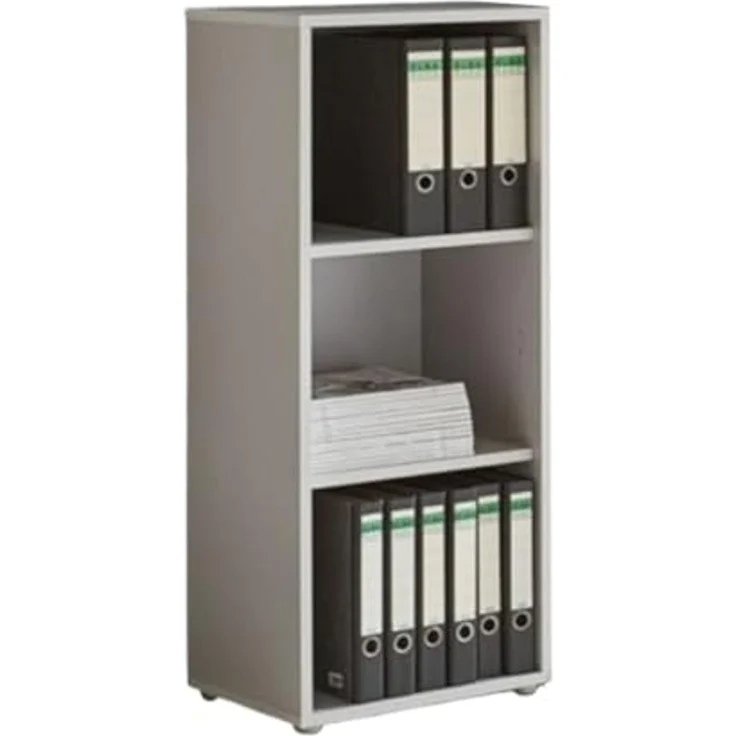 BMG Möbel Büromöbel-Set Office Edition Set 2, (Büro Set, 5 tlg, Fronten Matt oder Hochglanz lackiert), Aktenschrank und Rollcontainer abschließbar, Winkelschreibtisch – Bild 5