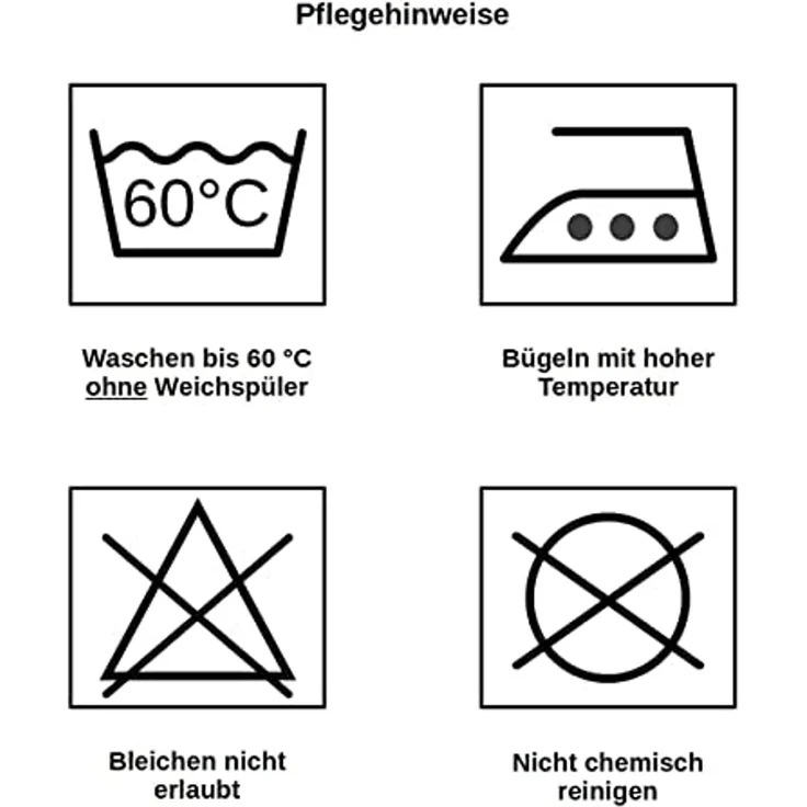 Engelland Geschirrtuch Poliertuch, (Vorteils-Set, 3-tlg, Waffel-Pique), 100 % Baumwolle, integrierte Aufhängeschlaufe, 70 x 50 cm – Bild 6