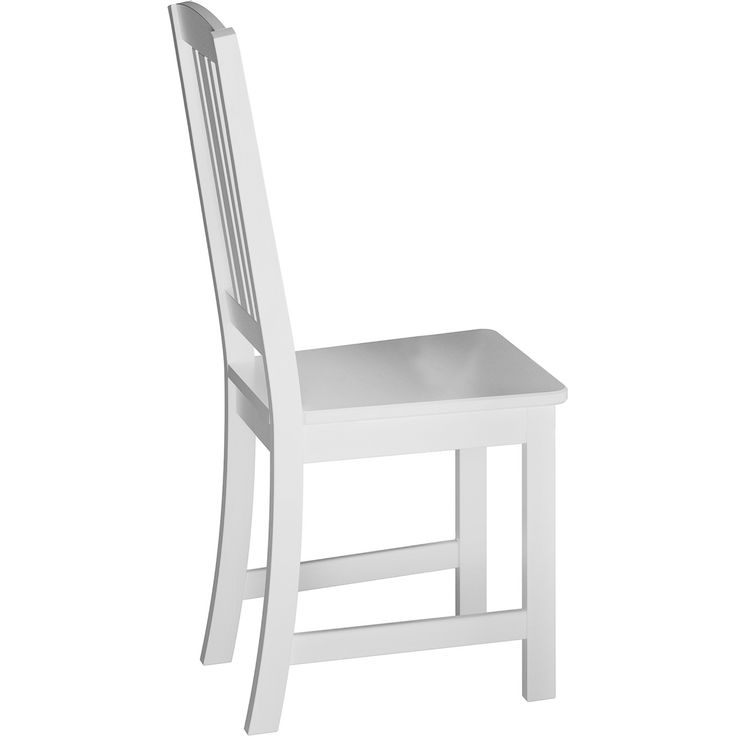 Klassische kleine Essgruppe Tisch 2 Stühle Kiefer Massivholz waschweiß 90.70-50 A W Set 22 – Bild 9