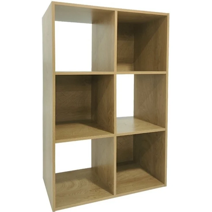 HTI-Living Standregal Regal 60x90 Thekla Baumscheibe, Stück 1-tlg, Standregal 6 Regalfächer – Bild 2