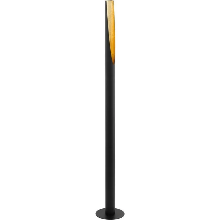 Eglo 97584 LED Stehleuchte BARBOTTO GU10 1X5W Stahl schwarz, gold Ø6cm H:137cm – Bild 5