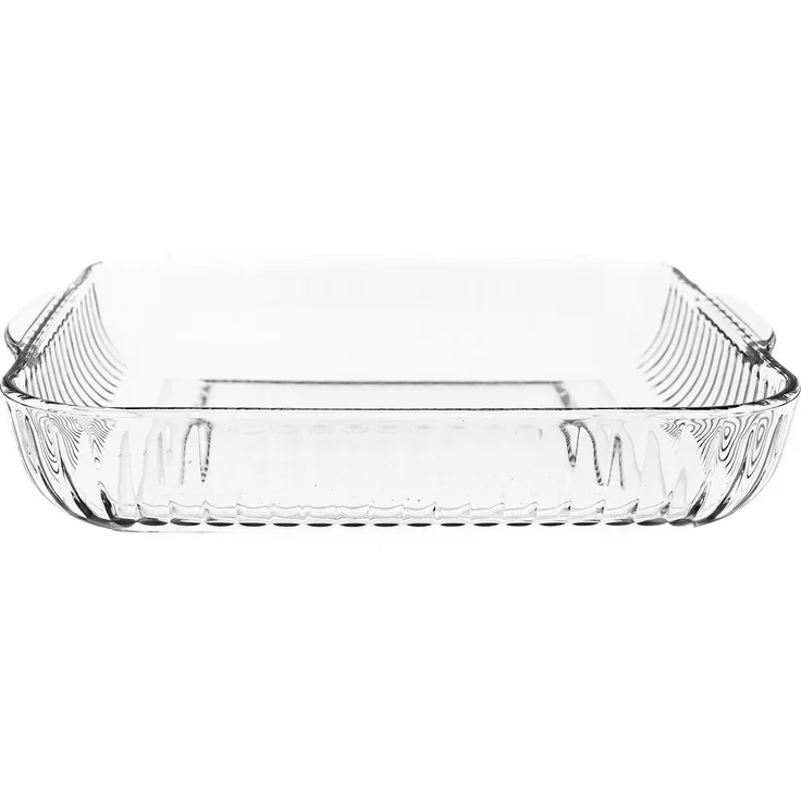 2er Set Auflaufformen aus Borosilikatglas - Quadratförmig, 1,6 L/2,9 L – Bild 2