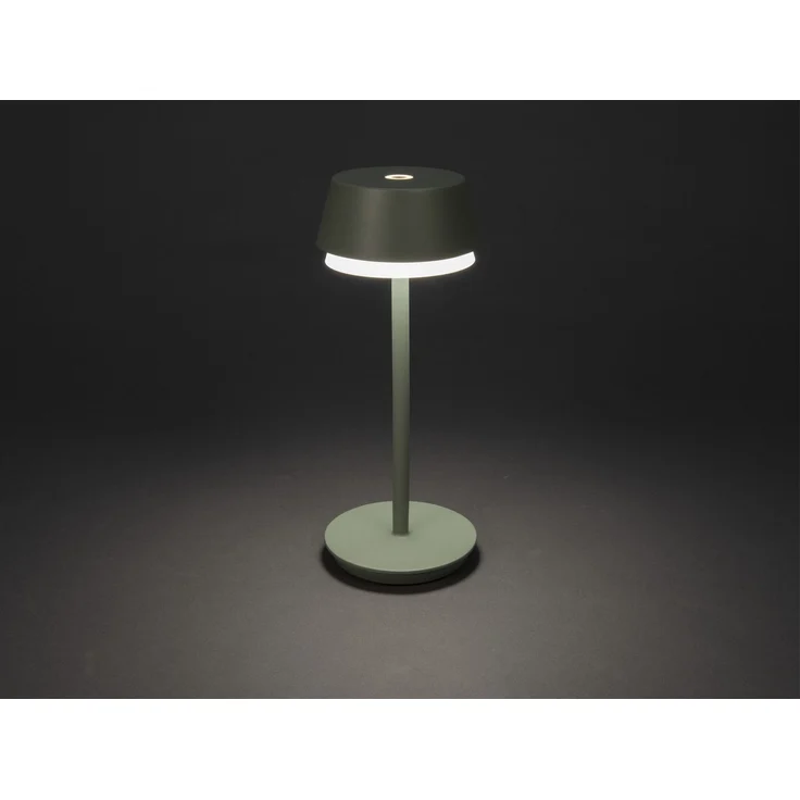 Akku Tischleuchte LYON für Outdoor dimmbar, kabellos in Mintgrün, 30cm – Bild 3