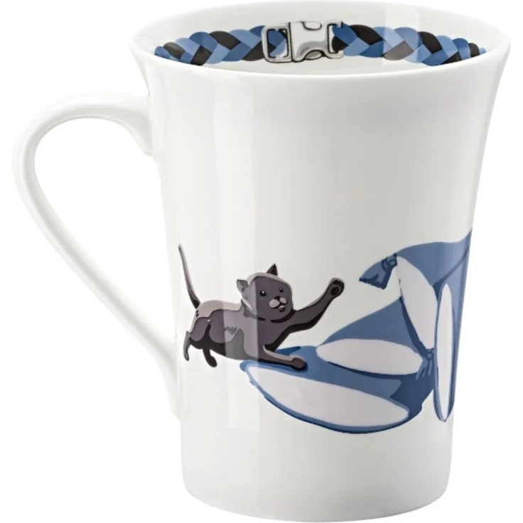 Hutschenreuther Becher My Mug Katze -Britisch Kurzhaar Becher mit H. 0,4l, Bone China, Tassen – Bild 4