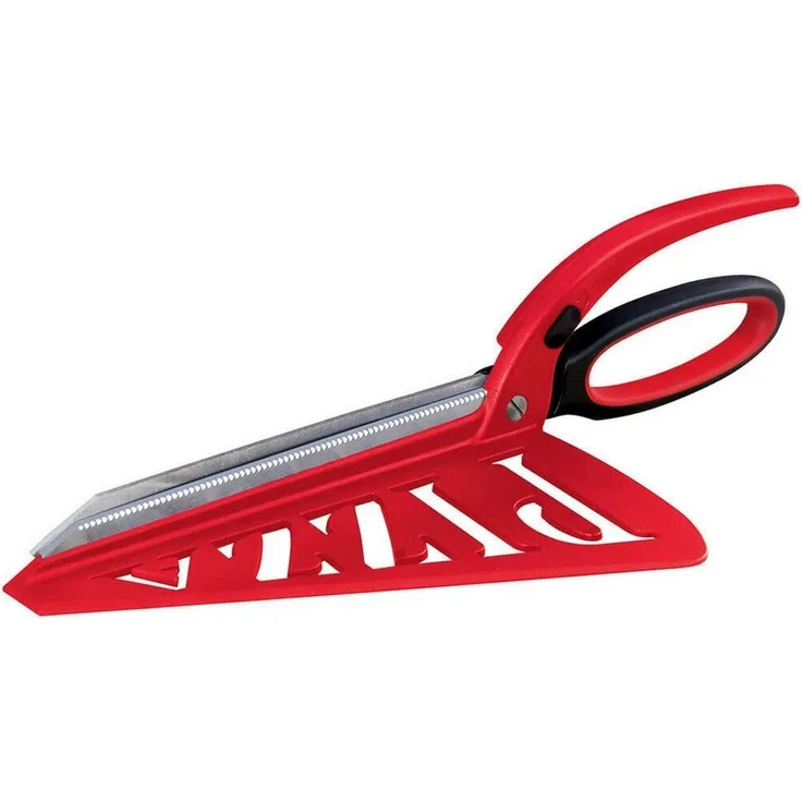 Winkee Pizzaschneider Design Pizzaschere mit Servierfläche
