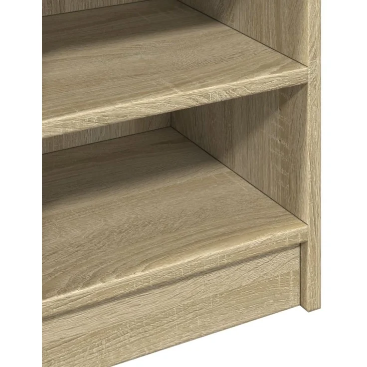 vidaXL Waschbeckenunterschrank Sonoma-Eiche 90x29x55 cm Holzwerkstoff 848124 – Bild 3
