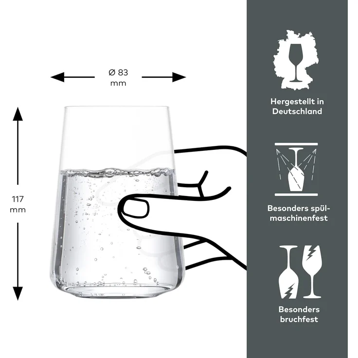 Schott Zwiesel MioVino Allroundbecher 425 ml 4er Set – Bild 8