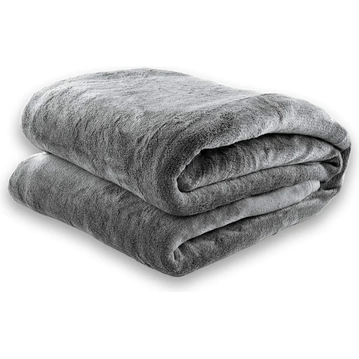 Wohndecke Kuscheldecke Arm (V), Gräfenstayn, warme Ärmeldecke - TV Decke zum Anziehen - 200x150 cm grau – Bild 4