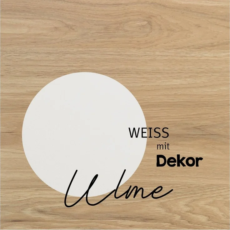 roba® Babymöbel-Set Theo - modernes Kinderzimmer in Weiß & Ulme - Holz, (2-teiliges Set, Babybett 70 x 140 cm & Wickelkommode mit Wickelansatz), Griffe & Füße aus Massivholz - Kinderzimmer Set in Weiß / Ulme – Bild 4