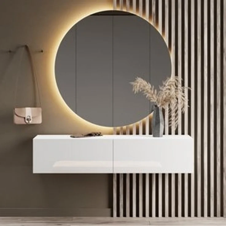 Planetmöbel Garderoben-Set Garderobenschrank Flur 140 cm, verschiedene Farben, (Garderobenschrank, Wandgarderobe hängend oder stehend), in verschiedenen Farben – Bild 6