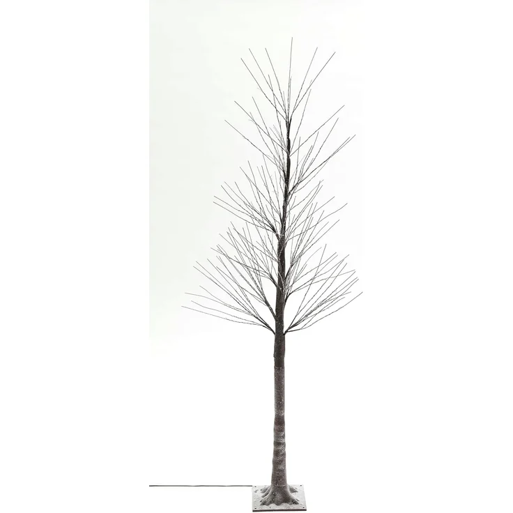 Northpoint LED Baum 150 cm Schneeverzierung 240 Warmweiße LEDs 5m Kabel & Timer-Funktion – Bild 2