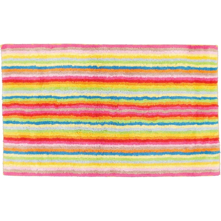 Cawö Home Badematte Life Style Streifen 7008, 100% Baumwolle, Wendeteppich – Bild 1