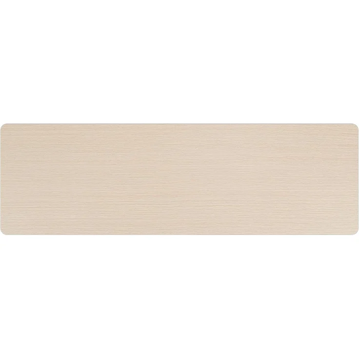FurnitureR Sideboard mit weißer Holzmaserung, Vier Türen, mit Zwei Schubladen, Tür mit Glas. Wohnzimmer, Esszimmer. Holzfarbe und Weiß – Bild 7