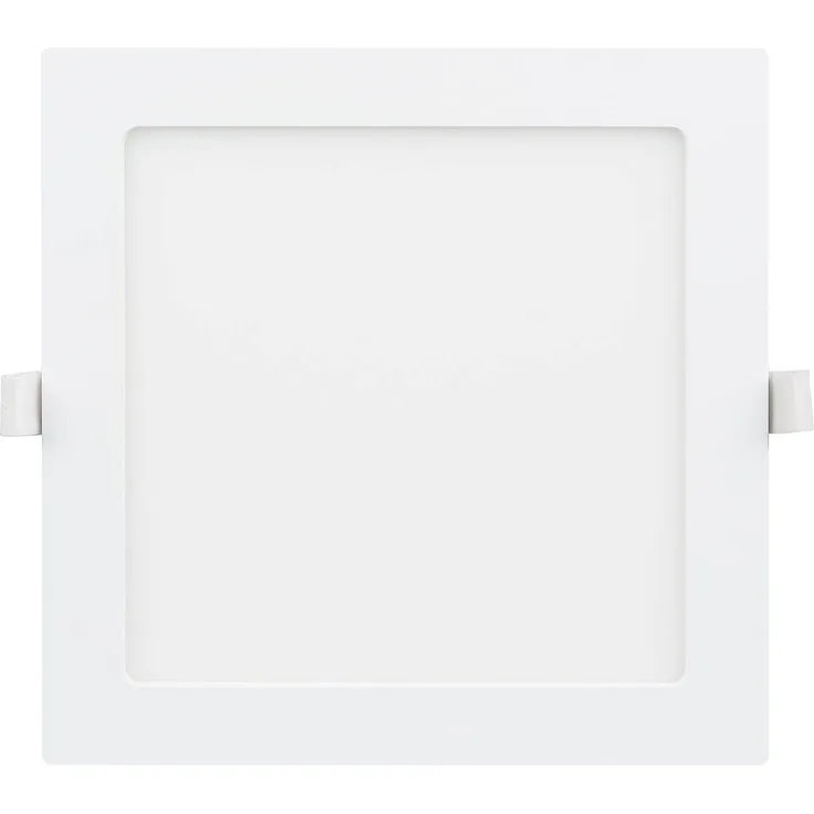 Heitronic 501381 LED Einbauleuchte Le Mans eckig weiss 165x165x32mm