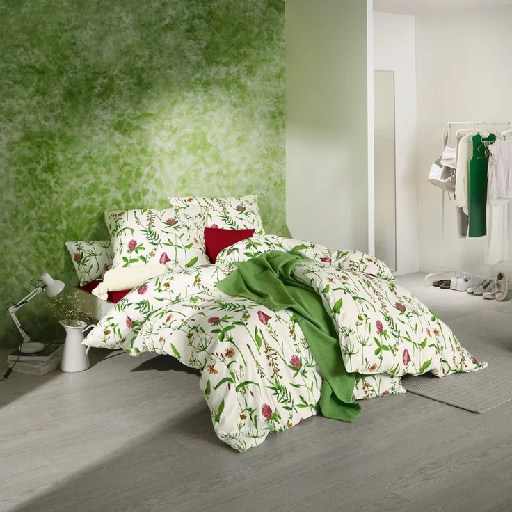 Erwin Müller Bettwäsche Bettwäsche, Jersey, Single-Jersey Blumen – Bild 3