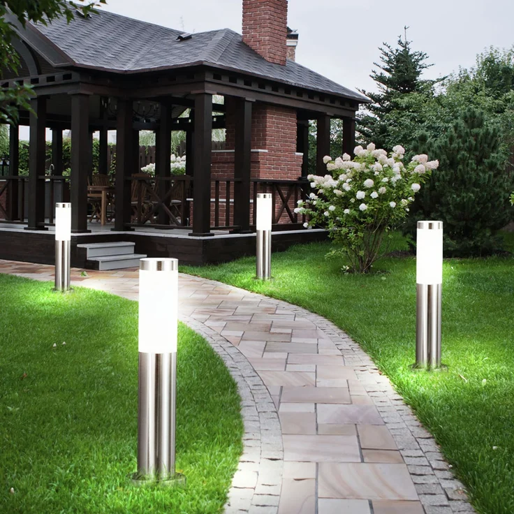 Vier elegante LED Stehleuchtung für den Außenbereich – Bild 5