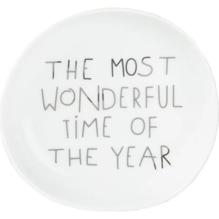 Räder Weihnachtsschälchen The most wonderful time Ø 10,5 cm H 2 cm – Bild 1