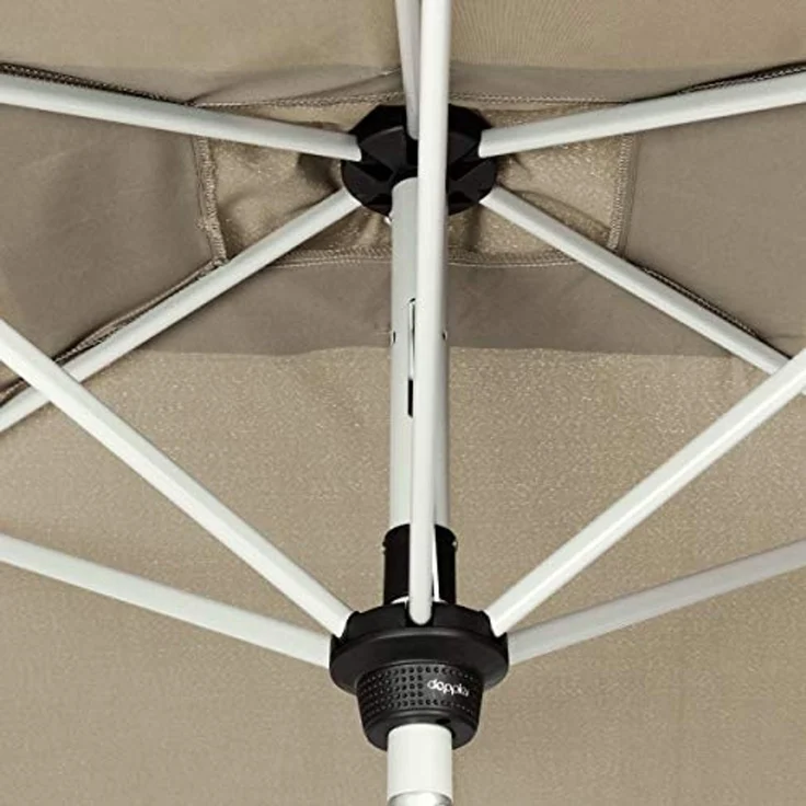 Doppler 'Active Auto Tilt' Sonnenschirm, Natur, 15 x 210 x 140 cm – Bild 5
