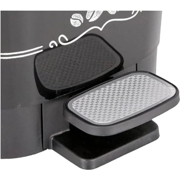 Kiss Kis Abfallbehälter Chic Coffee menu 45 Liter, Plastik, Mehrfarbig, 29x44. 5x60. 5 cm – Bild 4