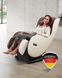 Easyrelaxx Massagesessel in Braun-Beige