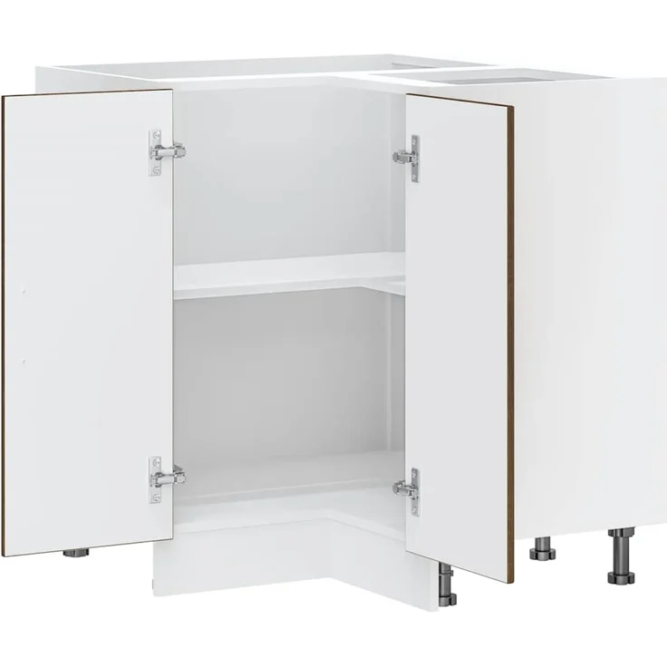 vidaXL Küchen-Eckunterschrank Porto Braun Eichen-Optik Holzwerkstoff 853994 – Bild 5