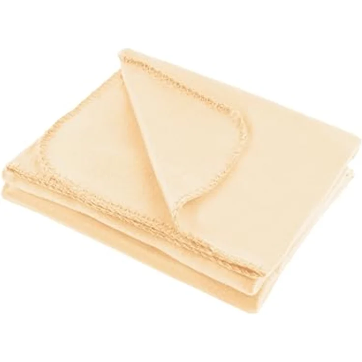 Teesa Polar-Decke 130x150 cm TEESA - cremefarben – Bild 3