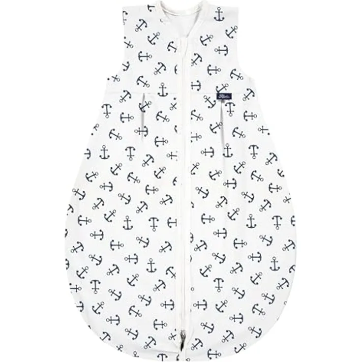 Alvi Mäxchen Sommer Schlafsack light unwattiert 70, Anker marine 833-1