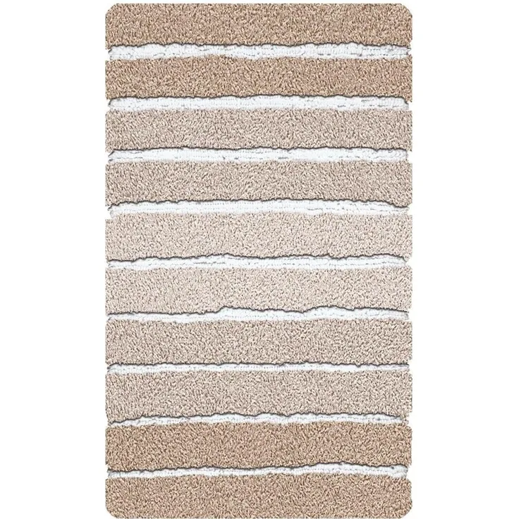 Kleine Wolke Phoenix Badteppich, Polyester, Taupe, 1 cm cm